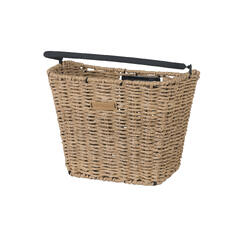 Basil Sykkelkurv Bremen Rattan seagrass Brown