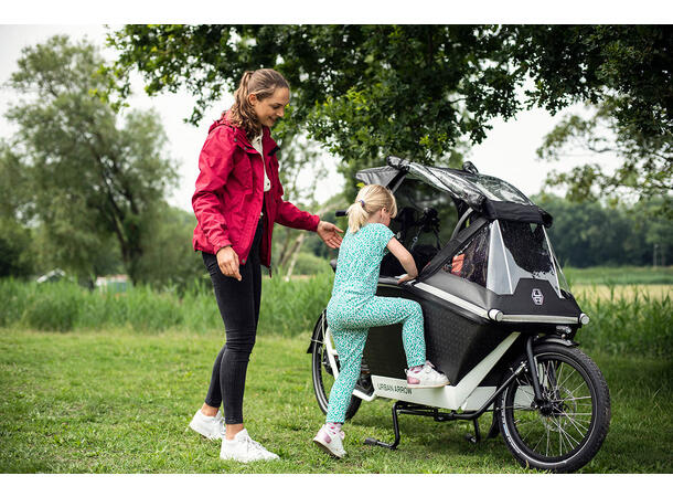 Urban Arrow Family Transportsykkel Bosch Smart Cargo Line elsykkel, Black